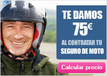 Te damos hasta 50€ al contratar tu seguro de moto