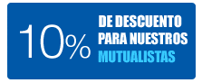 10% de descuento para nuestros mutualistas
