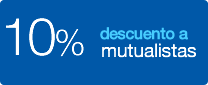 10% descuento a mutualistas.