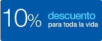 10% descuento para toda la vida