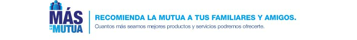 Recomienda la Mutua a sus familiares y amigos
