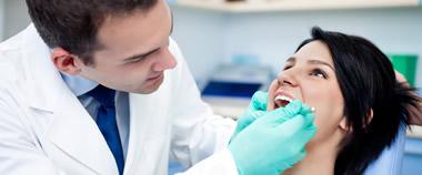 Dentista y paciente