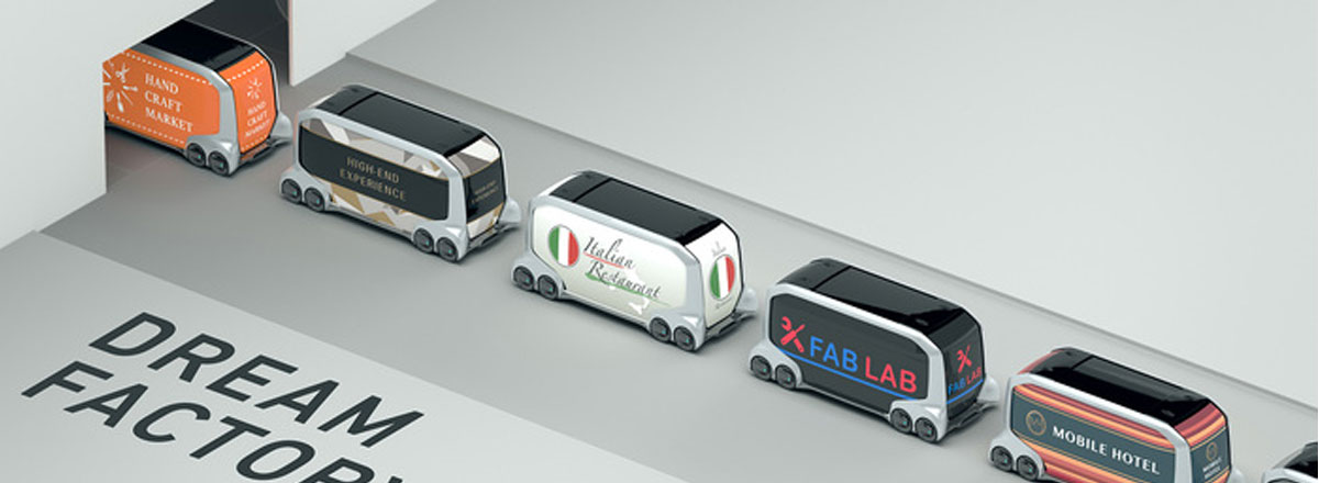 Toyota E-Palette: sistema de transporte modular