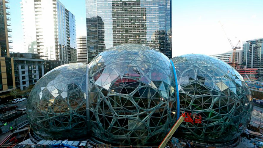 The Spheres: el lugar de trabajo más 