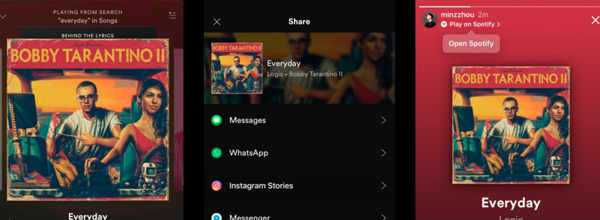 Comparte tu música de Spotify en Instagram - ÓN