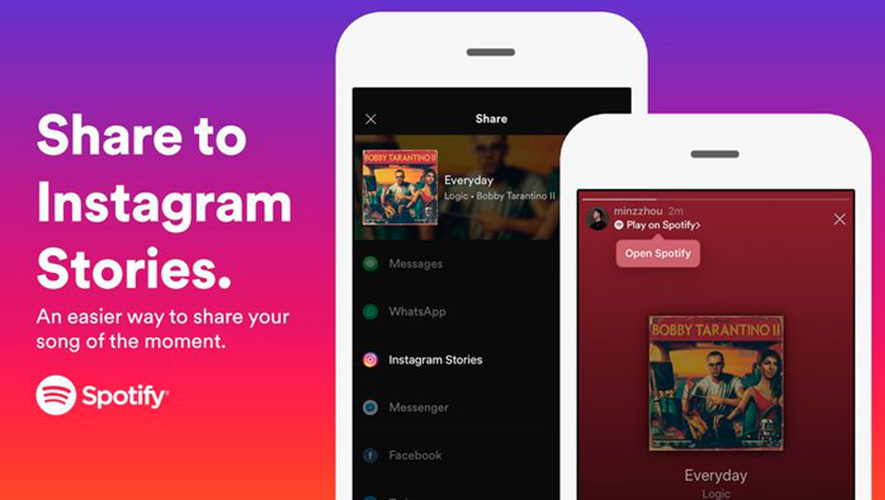 Comparte tu música de Spotify en Instagram - ÓN