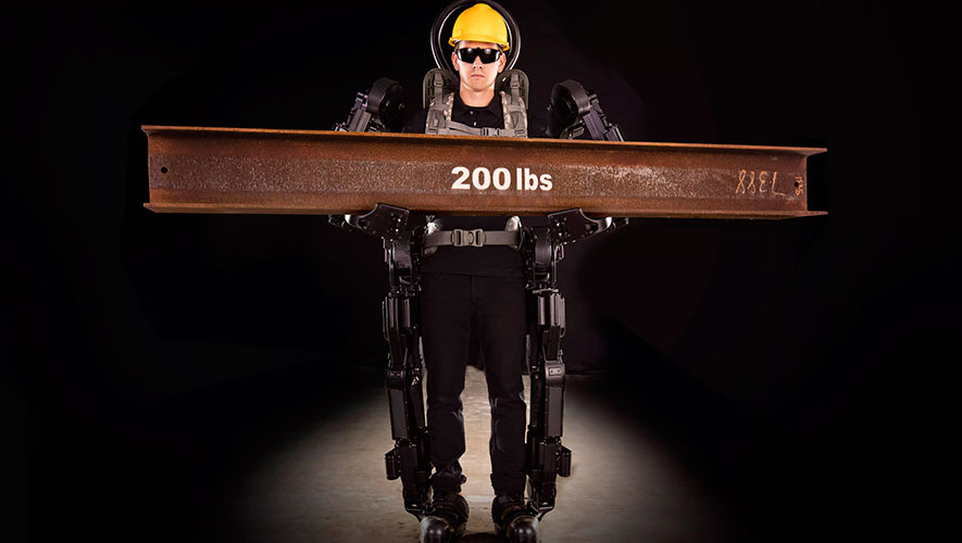 El esqueleto robótico alcanza los 22,5 kilos- ÓN