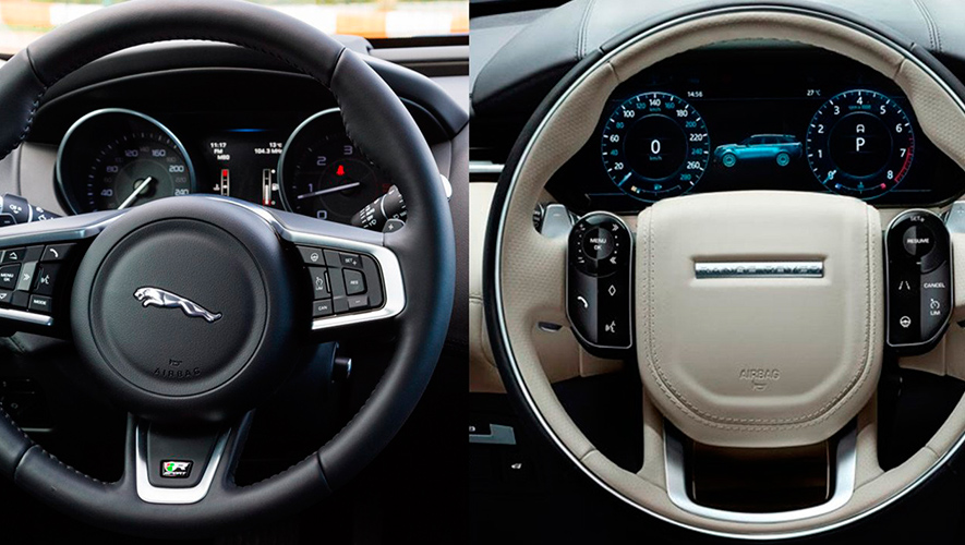 El volante sensorial de Jaguar envía notificaciones a través de la temperatura- ÓN