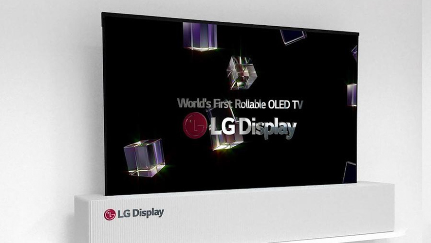 El televisor plegable LG aparece y desaparece según la necesidad del usuario- ÓN