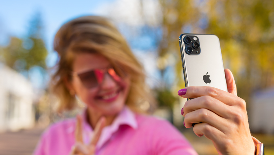 Cumplir con el distanciamiento social con los selfies de Apple- ÓN