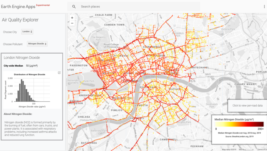 Podrás saber el nivel de contaminación con Google Maps - ÓN