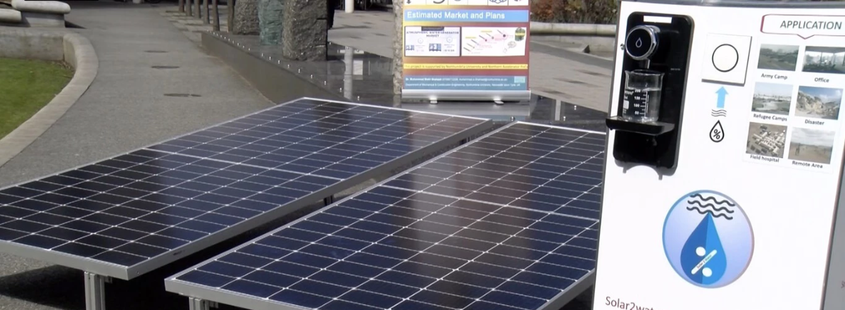 Estos paneles fotovoltaicos convierten los rayos del sol en agua - ÓN